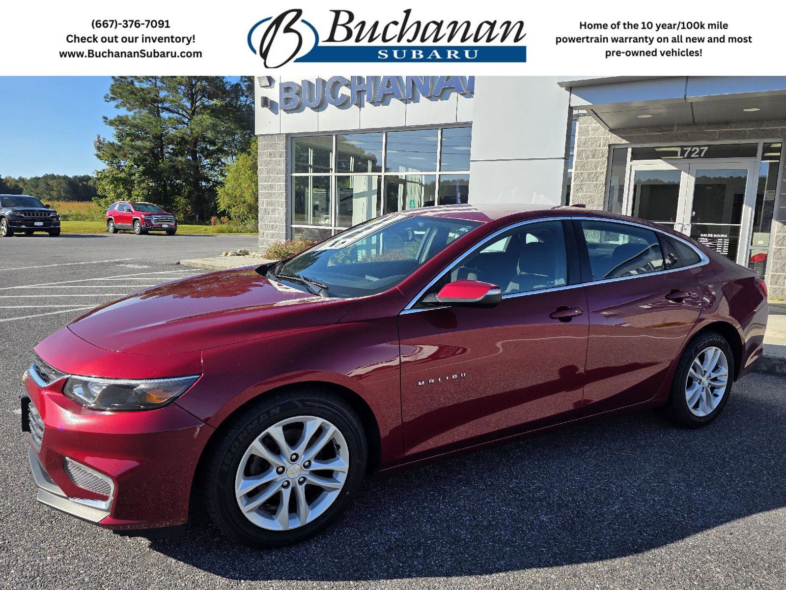 Used 2018 Chevrolet Malibu LT