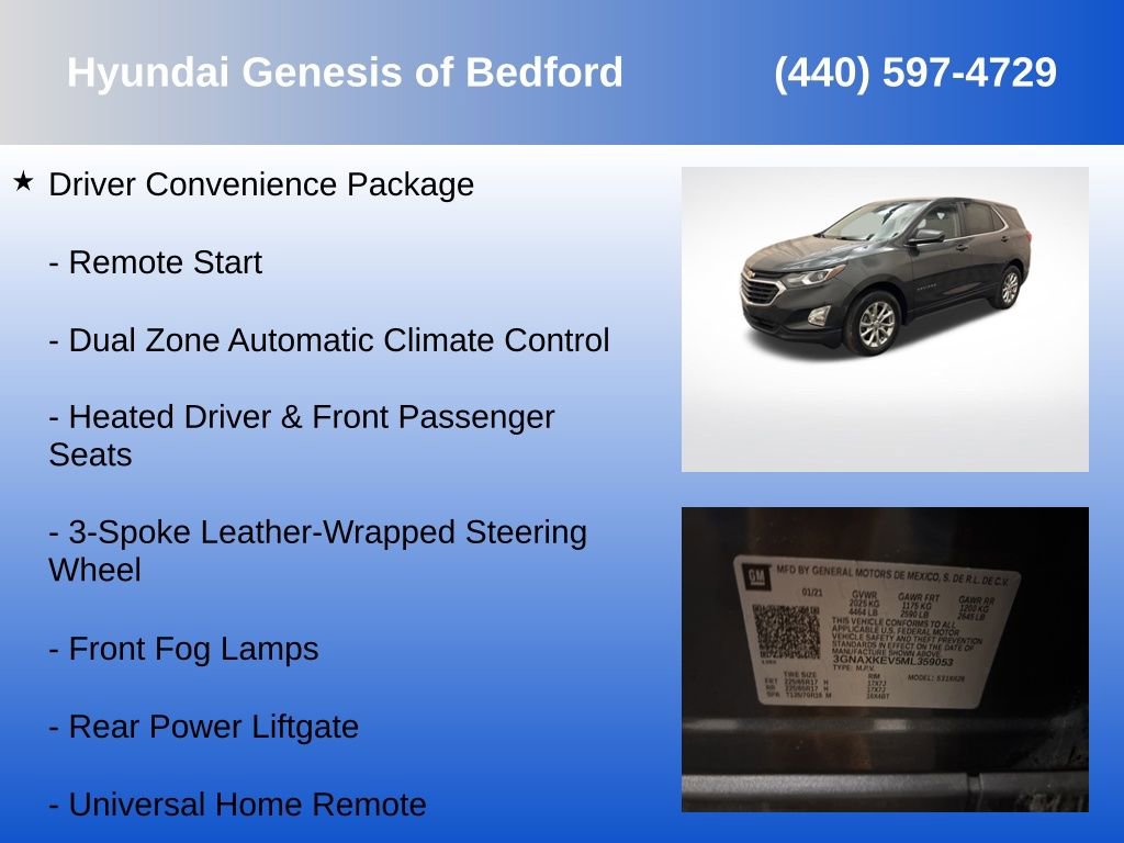 Used 2021 Chevrolet Equinox LT image 14