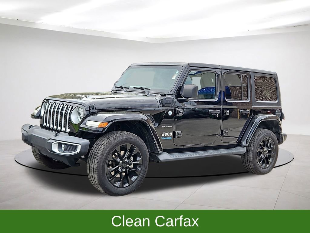 Used 2021 Jeep Wrangler Unlimited Sahara w/ Cold Weather Group image 3