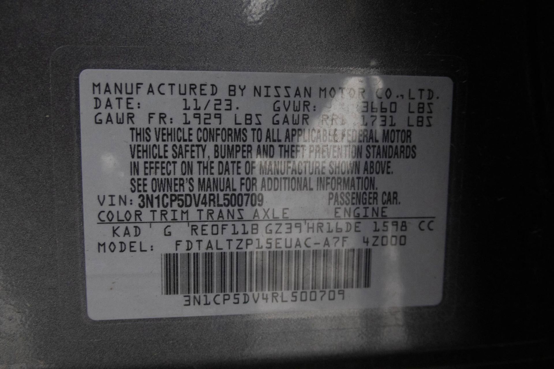 Used 2024 Nissan Kicks SR FWD image 45
