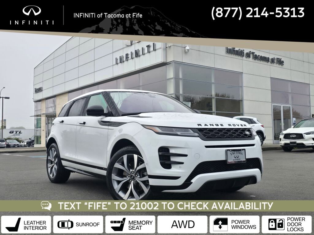 Used 2020 Land Rover Range Rover Evoque R-Dynamic SE