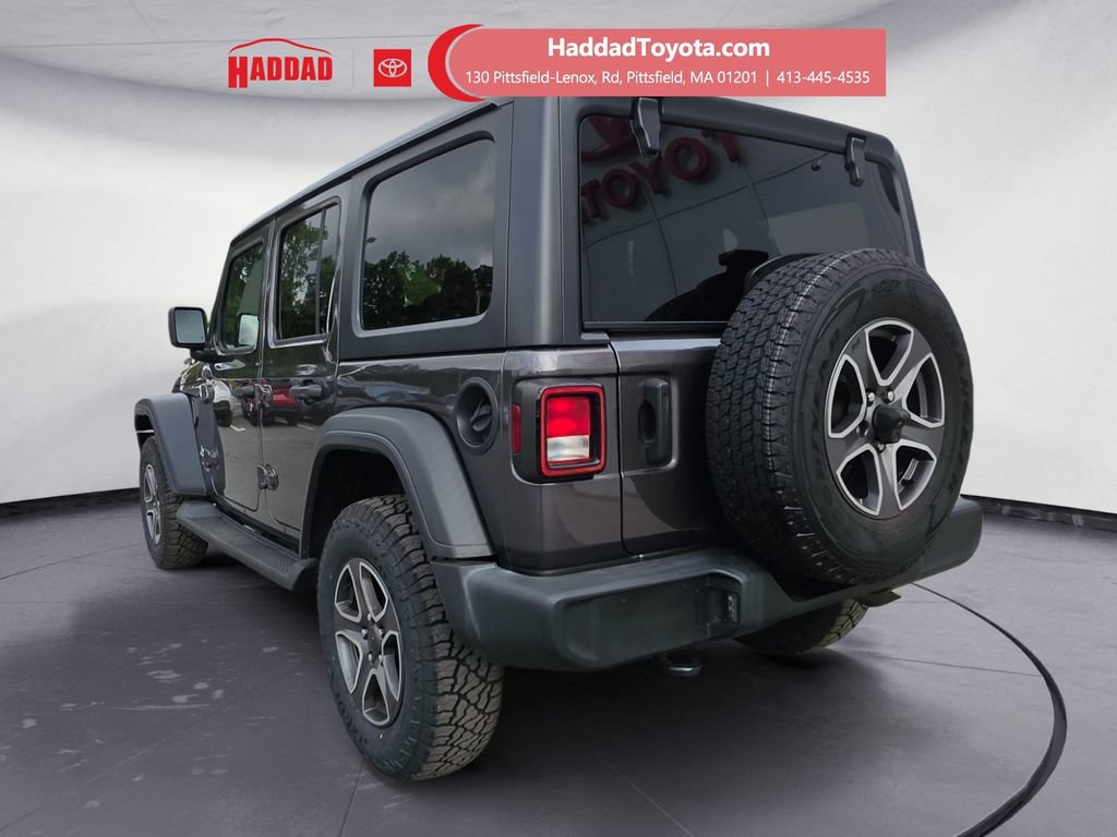 Used 2021 Jeep Wrangler Unlimited Sport AWD/4WD image 3