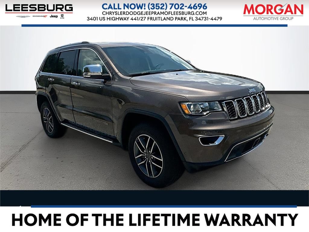 Used 2021 Jeep Grand Cherokee Limited w/ Trailer Tow Group IV RWD image 1