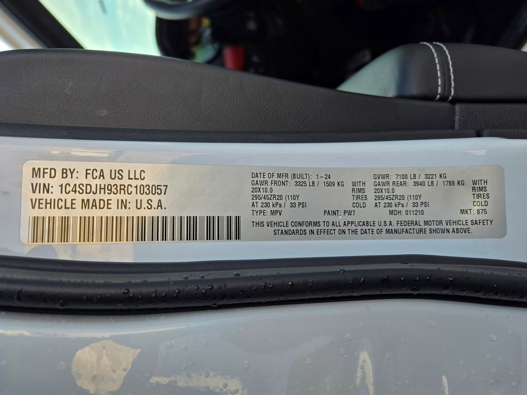 Used 2024 Dodge Durango SRT Hellcat image 36