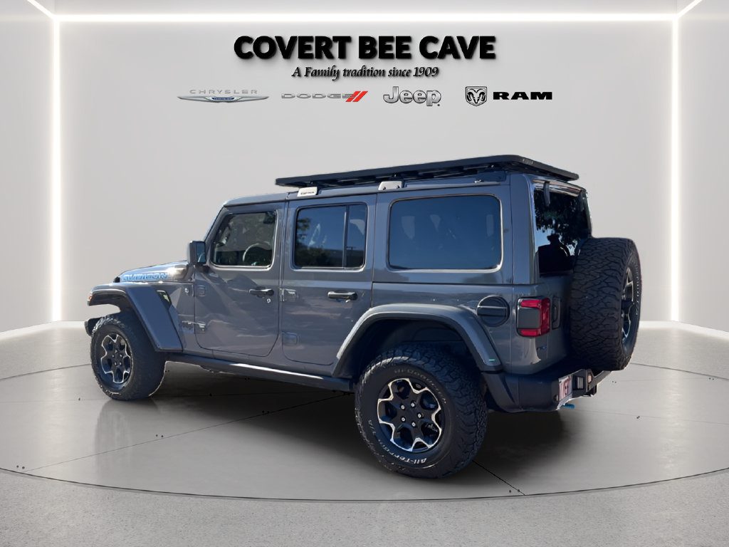 Used 2022 Jeep Wrangler Unlimited Rubicon 4xe w/ Steel Bumper Group AWD/4WD image 6
