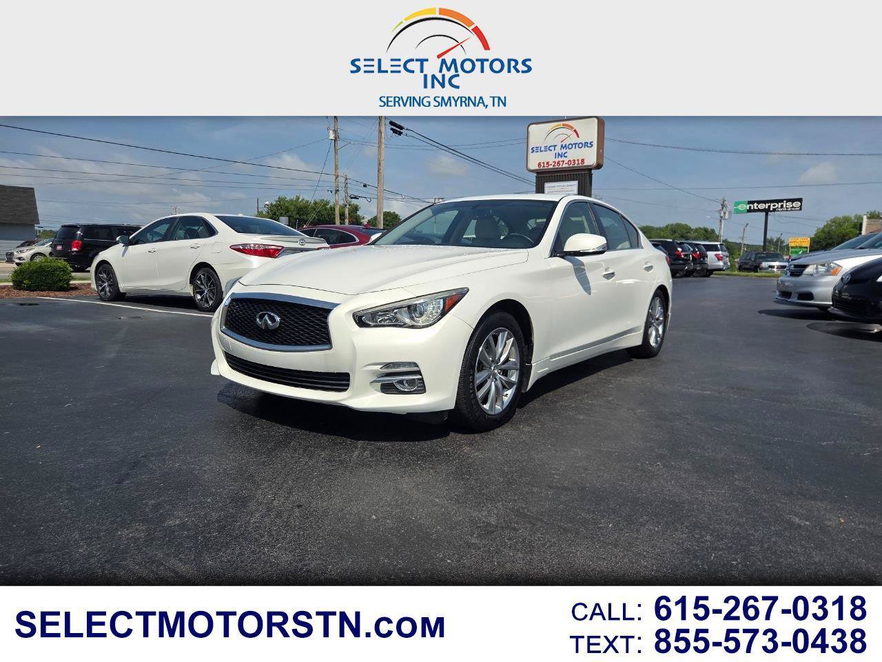 Used 2014 INFINITI Q50 Premium w/ Navigation Package