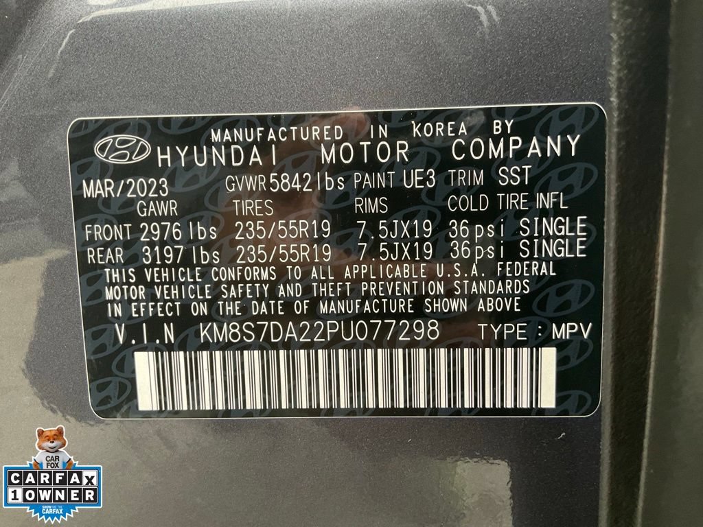 Used 2023 Hyundai Santa Fe Limited AWD/4WD image 22