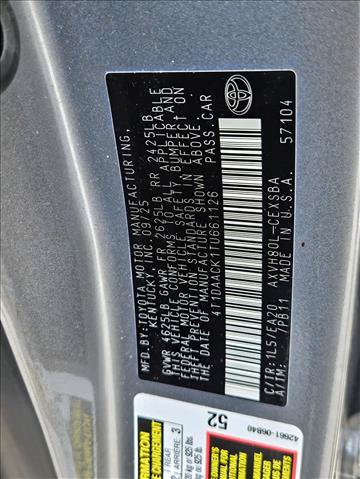 Used 2026 Toyota Camry SE FWD image 24