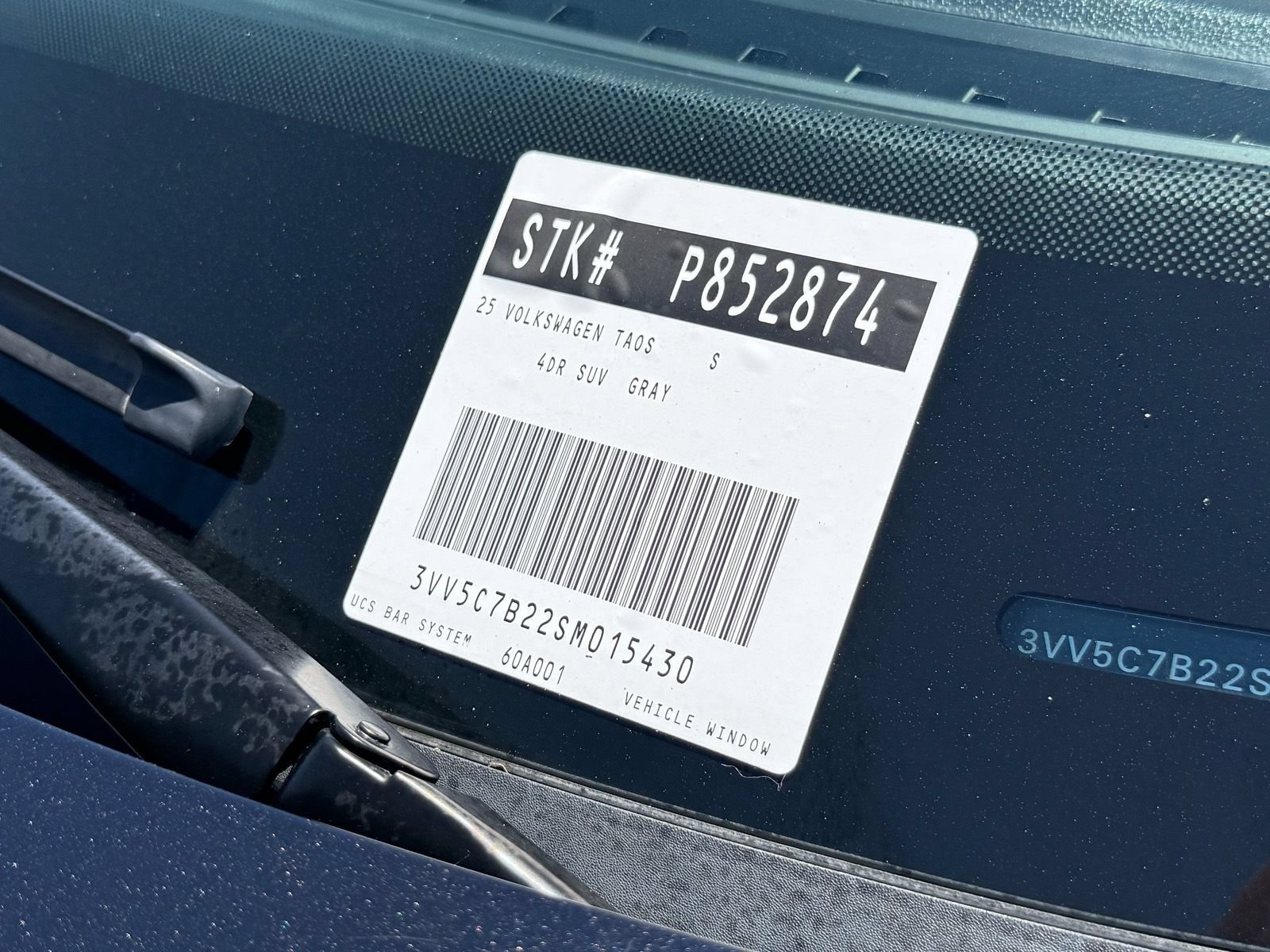 Used 2025 Volkswagen Taos S FWD image 34