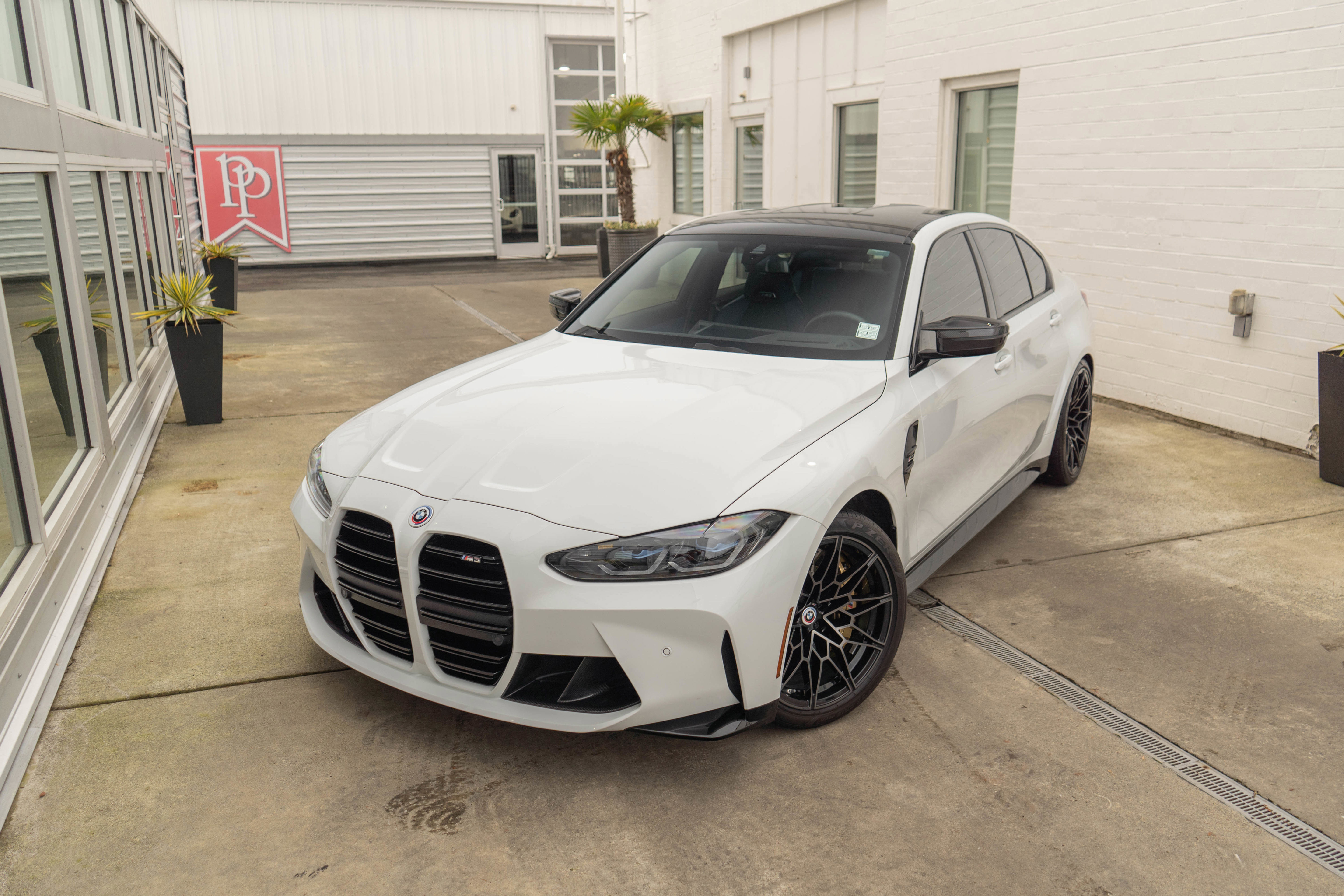 Used 2023 BMW M3 w/ M Carbon Exterior Package image 3