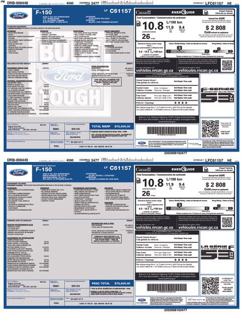 Used 2020 Ford F150 Lariat w/ Equipment Group 502A Luxury image 7