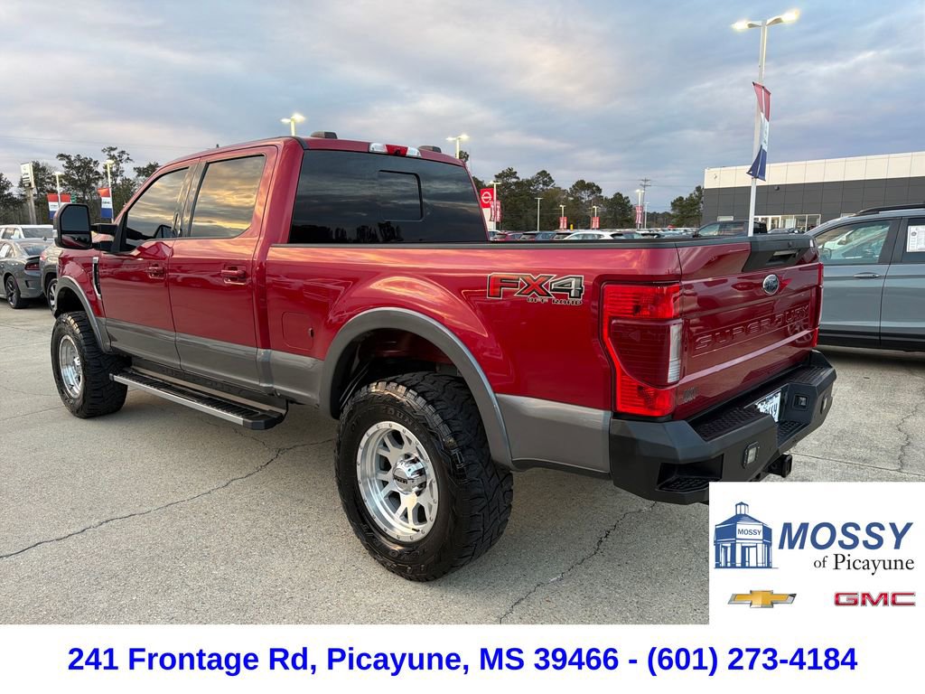 Used 2021 Ford F250 Lariat w/ Lariat Ultimate Package image 3
