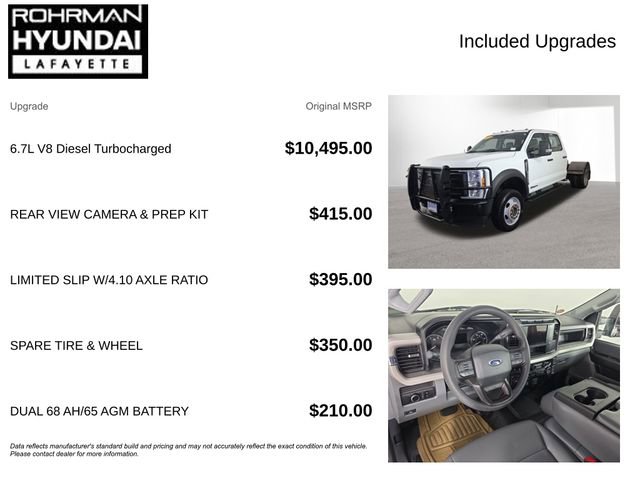 Used 2024 Ford F550 4x4 Crew Cab Super Duty image 4