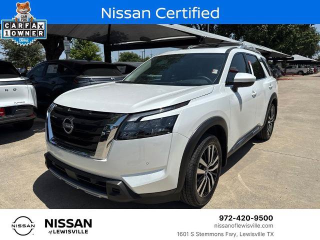 Certified 2025 Nissan Pathfinder Platinum w/ Cargo Package FWD image 1
