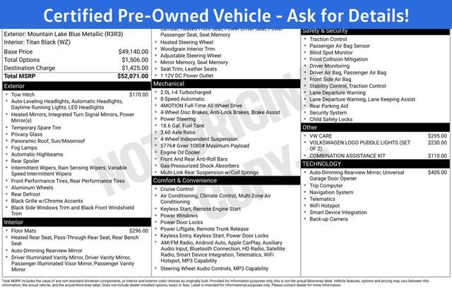 Certified 2025 Volkswagen Atlas Cross Sport SEL R-Line AWD/4WD image 34
