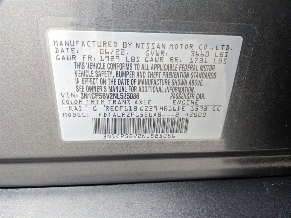 Used 2022 Nissan Kicks S image 37