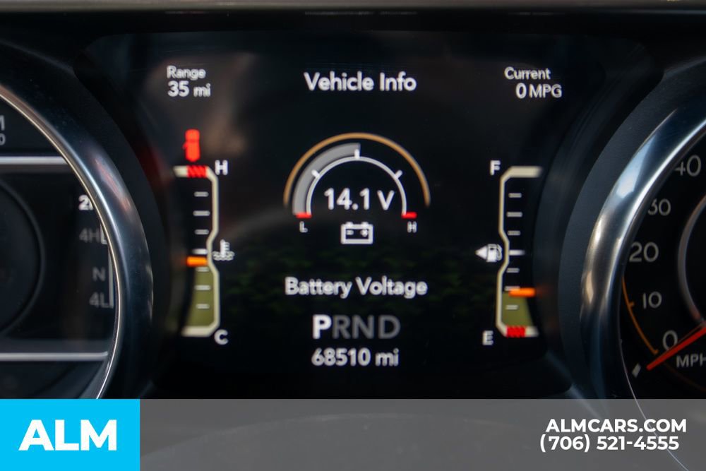 Used 2021 Jeep Wrangler Unlimited Sahara w/ Uconnect 4C Nav & Sound Group image 12