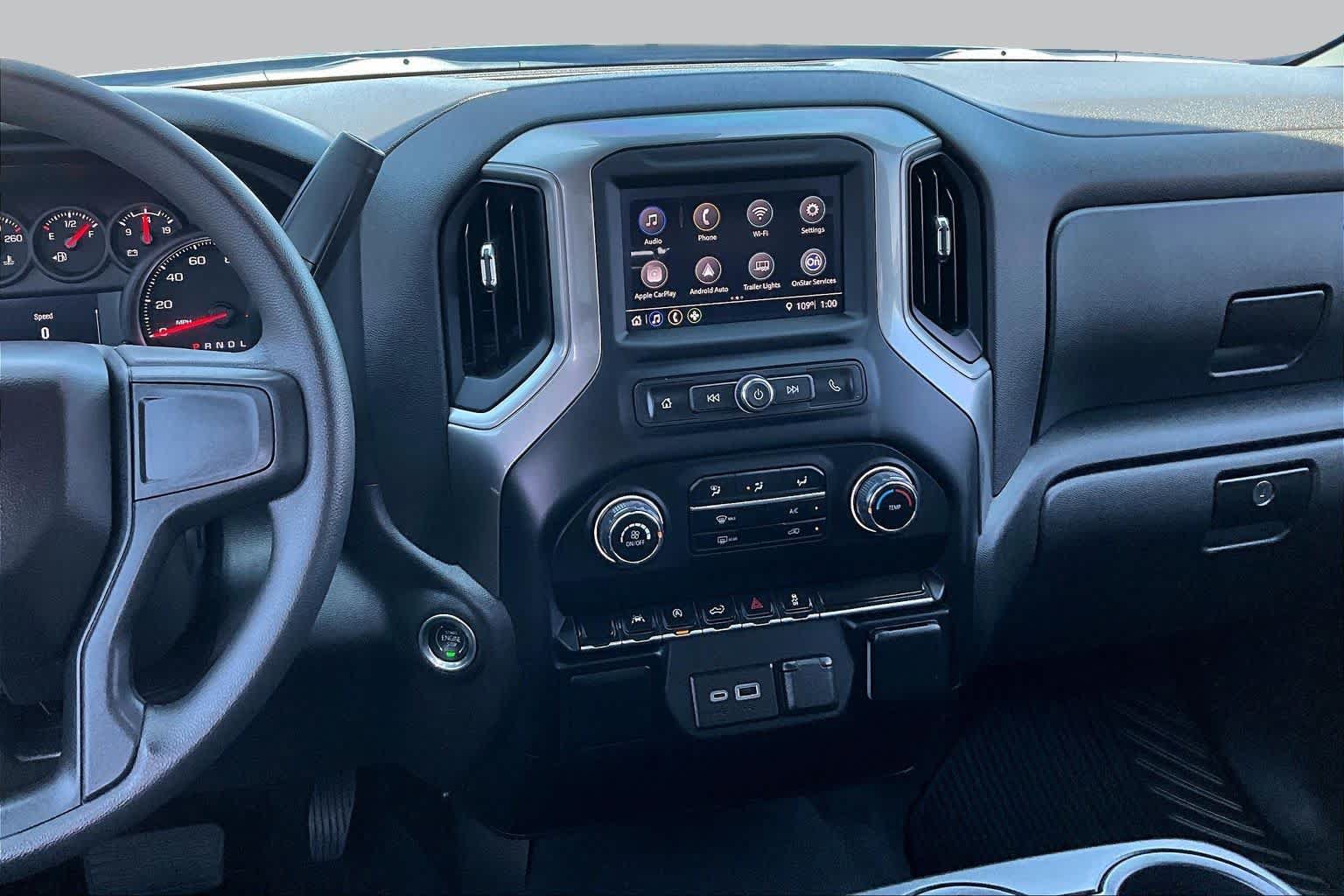 Used 2024 Chevrolet Silverado 1500 Custom w/ Turbomax Blackout Package AWD/4WD image 7