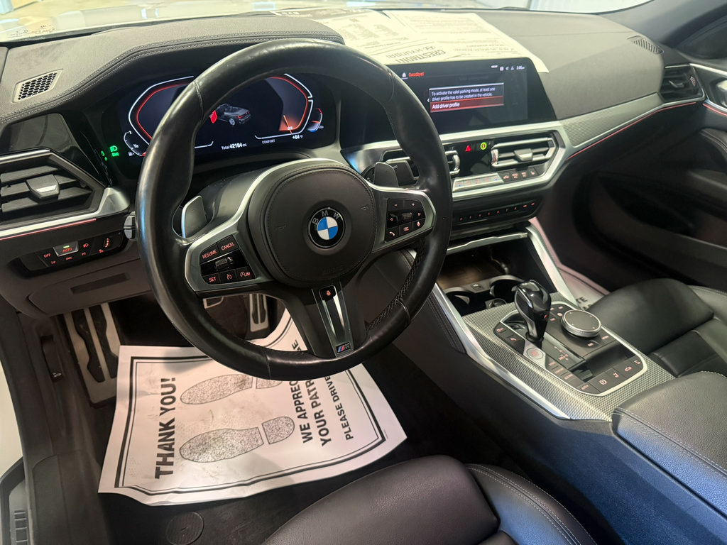 Used 2021 BMW M440i Convertible w/ Premium Package RWD image 2