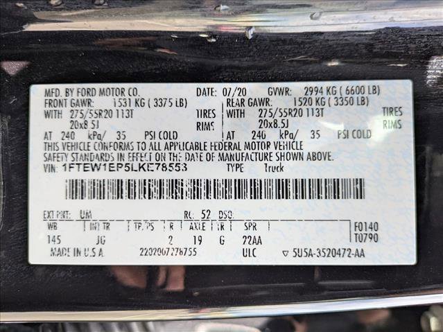 Used 2020 Ford F150 XL w/ Equipment Group 101A Mid image 24