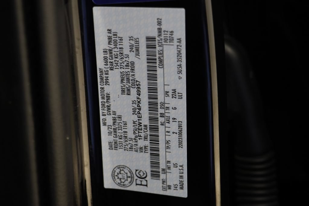 Used 2023 Ford F150 4x4 SuperCrew image 23