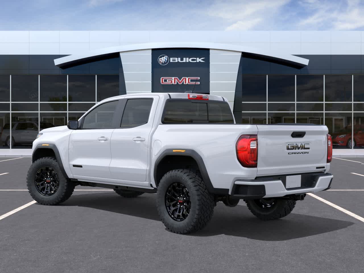New 2026 GMC Canyon Elevation w/ LPO, Black Badging Package RWD image 3