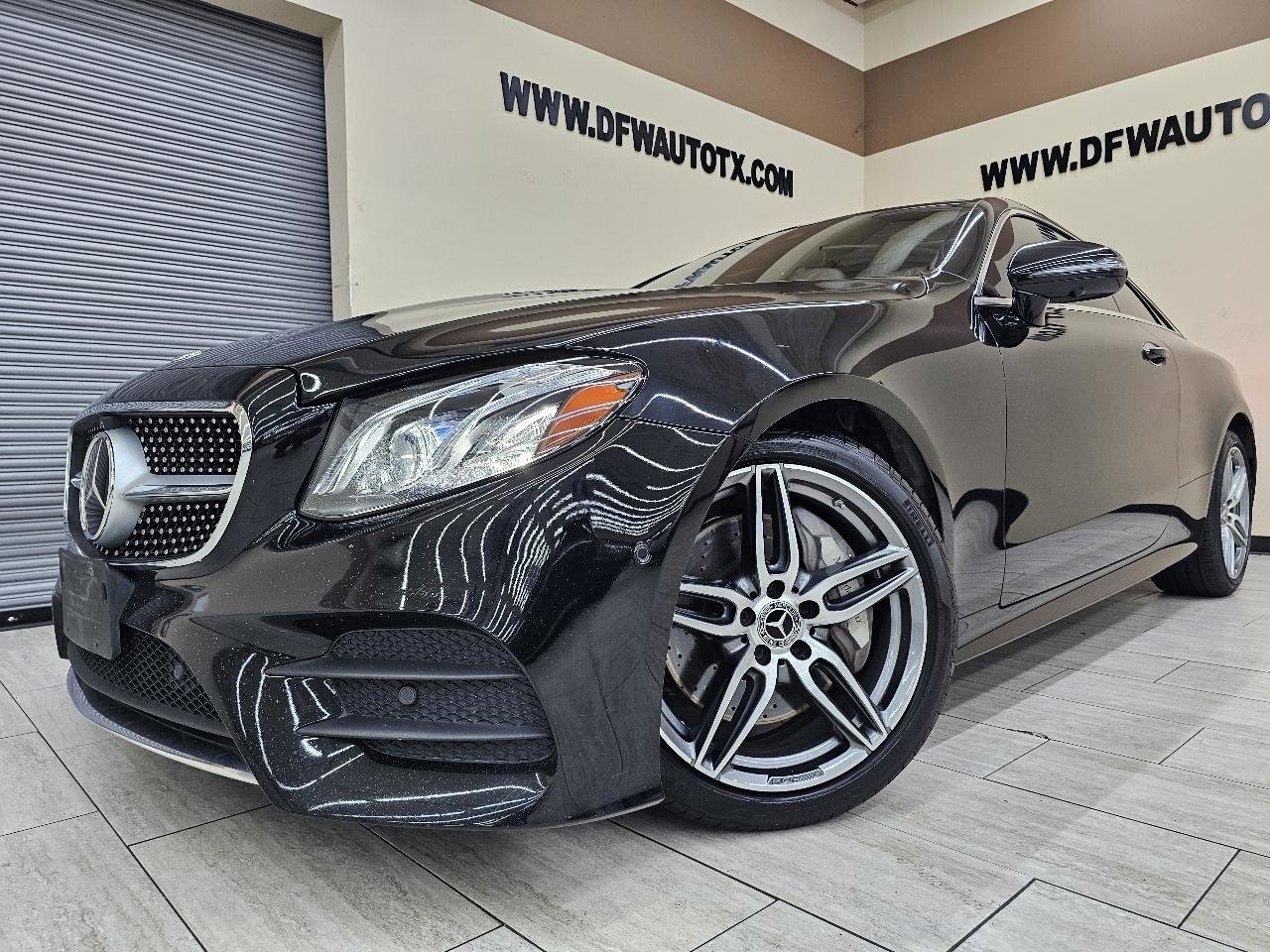 Used 2018 Mercedes-Benz E 400 4MATIC Coupe w/ Premium 3 Package image 1