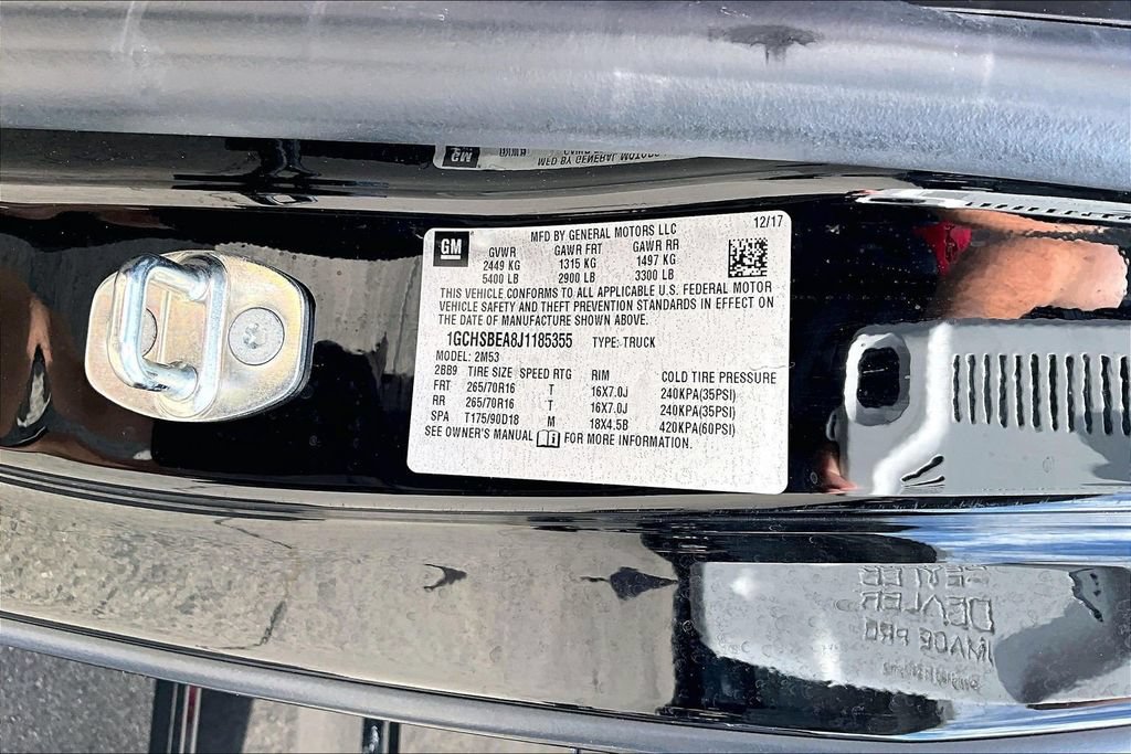 Used 2018 Chevrolet Colorado W/T RWD image 16