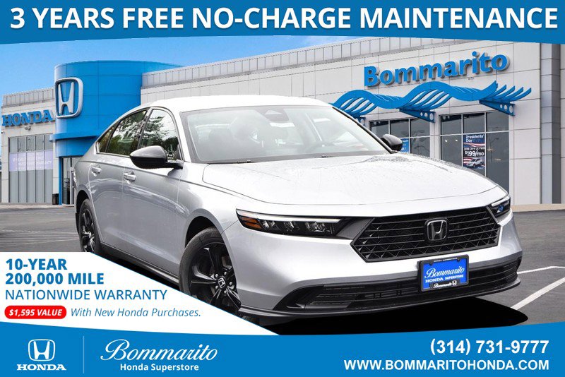 New 2025 Honda Accord SE