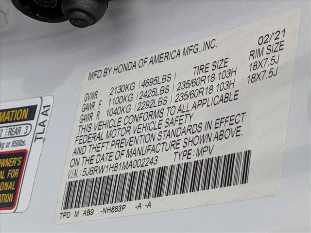 Certified 2021 Honda CR-V EX-L image 23