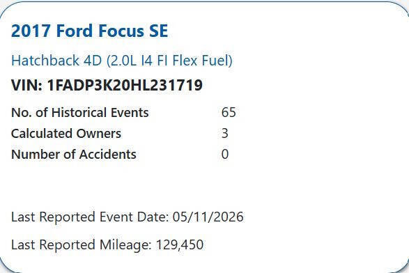 Used 2017 Ford Focus SE FWD image 18