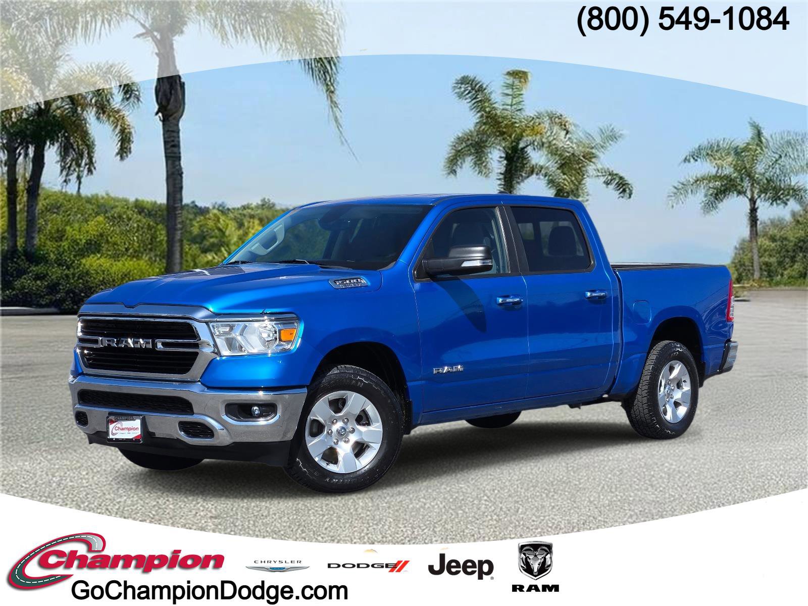Certified 2020 RAM 1500 Big Horn AWD/4WD image 1