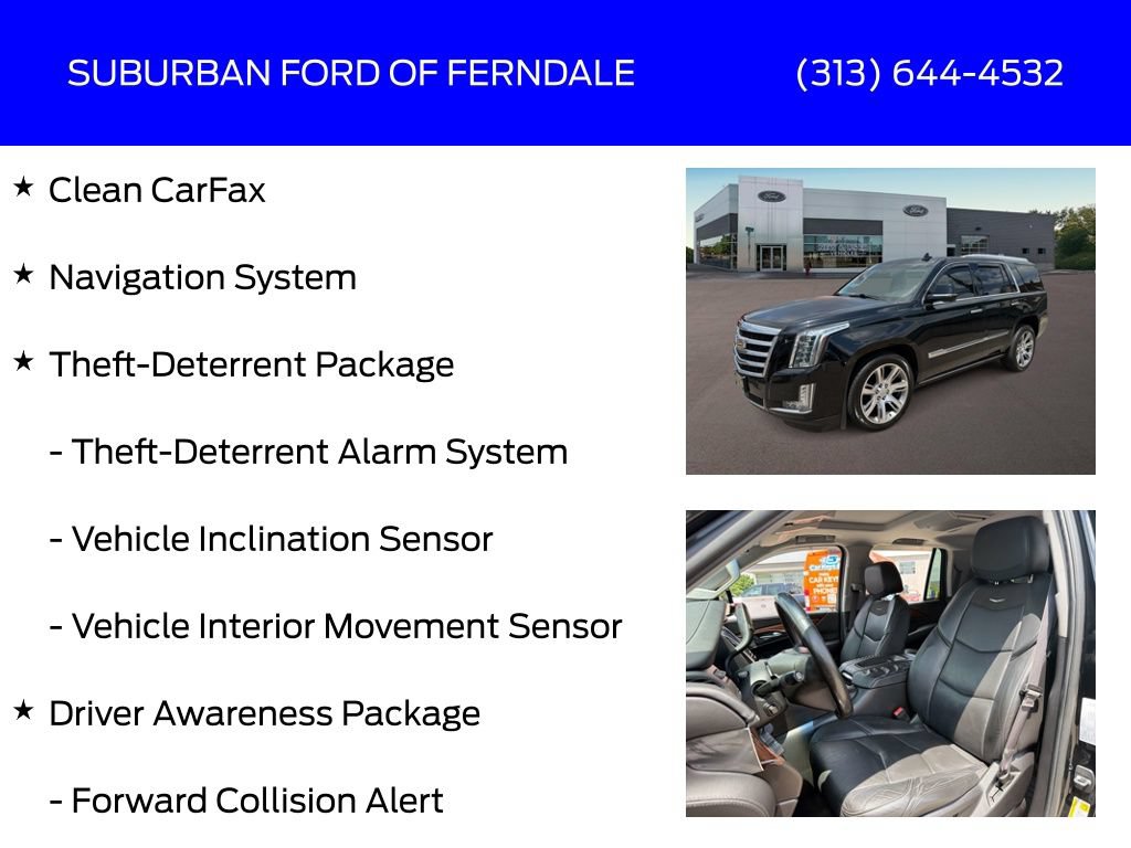 Used 2015 Cadillac Escalade Premium AWD/4WD image 4