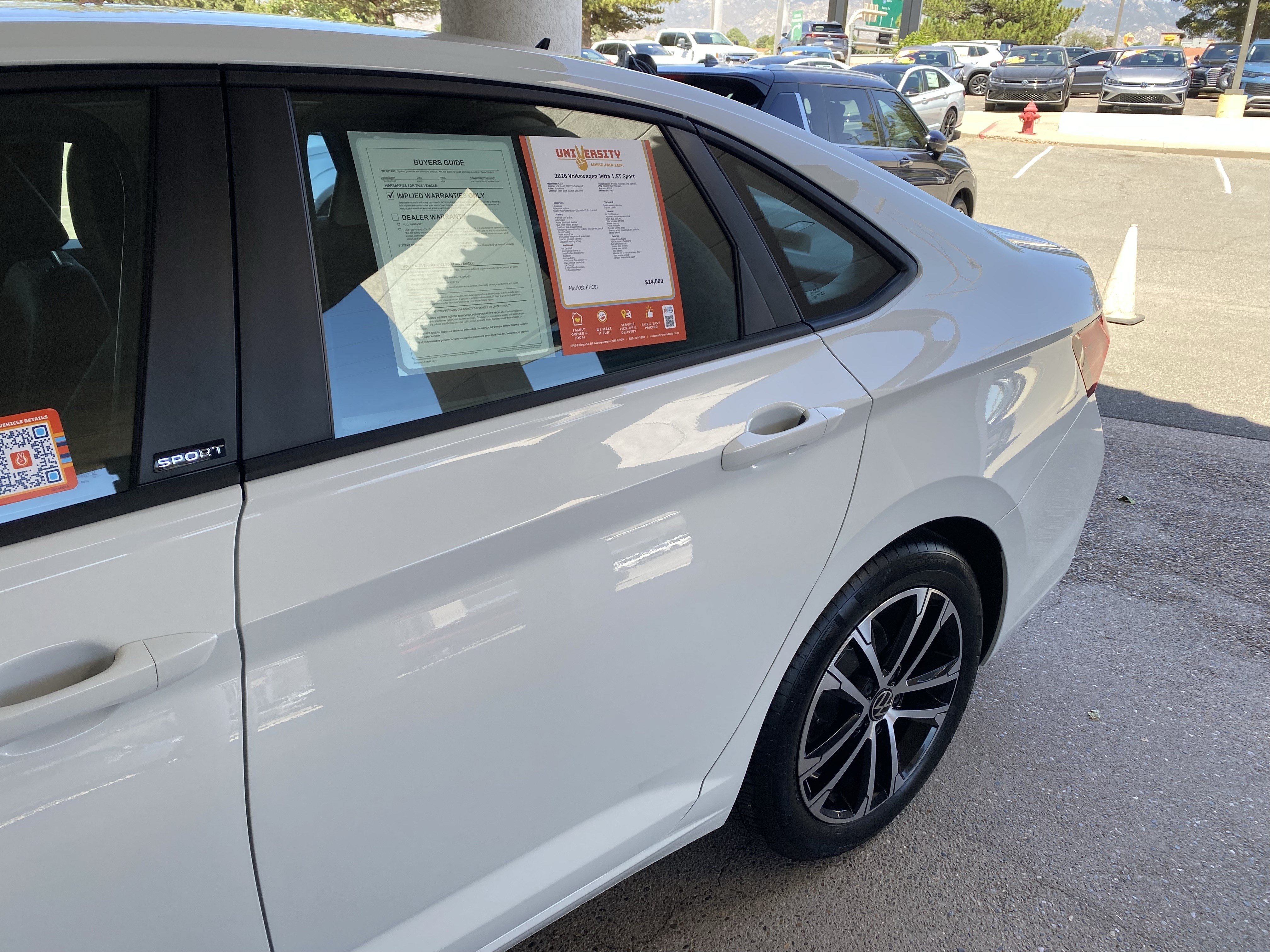 Certified 2026 Volkswagen Jetta Sport FWD image 48
