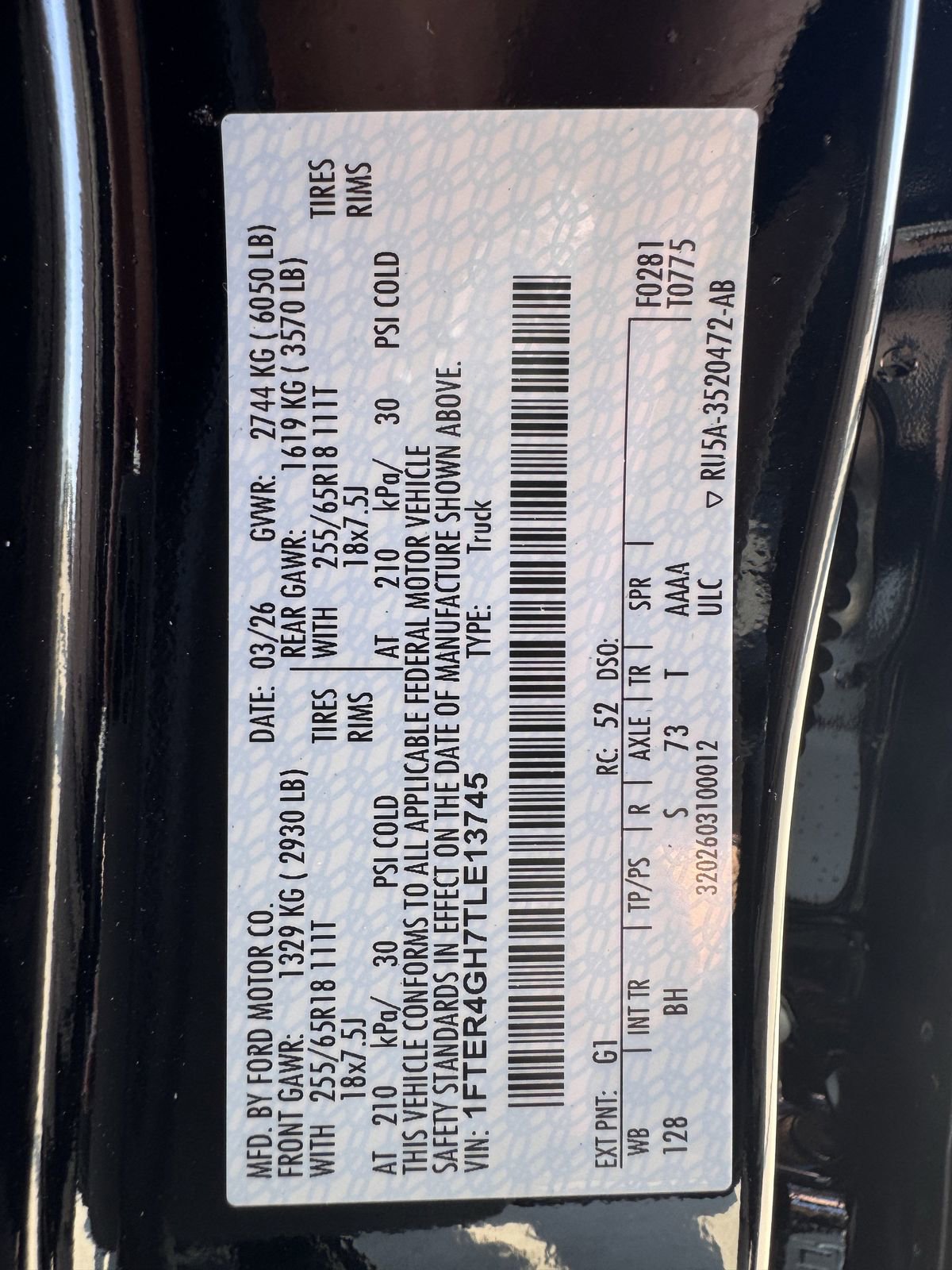 New 2026 Ford Ranger XLT image 24