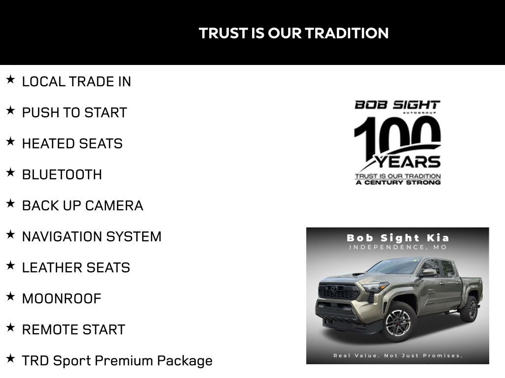 Used 2025 Toyota Tacoma TRD Sport w/ TRD Sport Premium Package AWD/4WD video 2