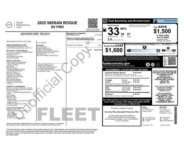 Used 2025 Nissan Rogue SV FWD image 5