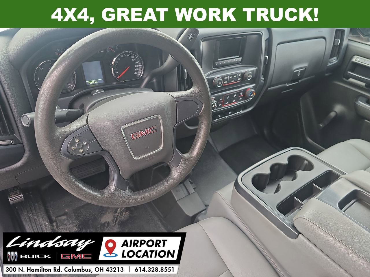 Used 2015 GMC Sierra 1500 4x4 Regular Cab w/ Snow Plow Prep Package image 11