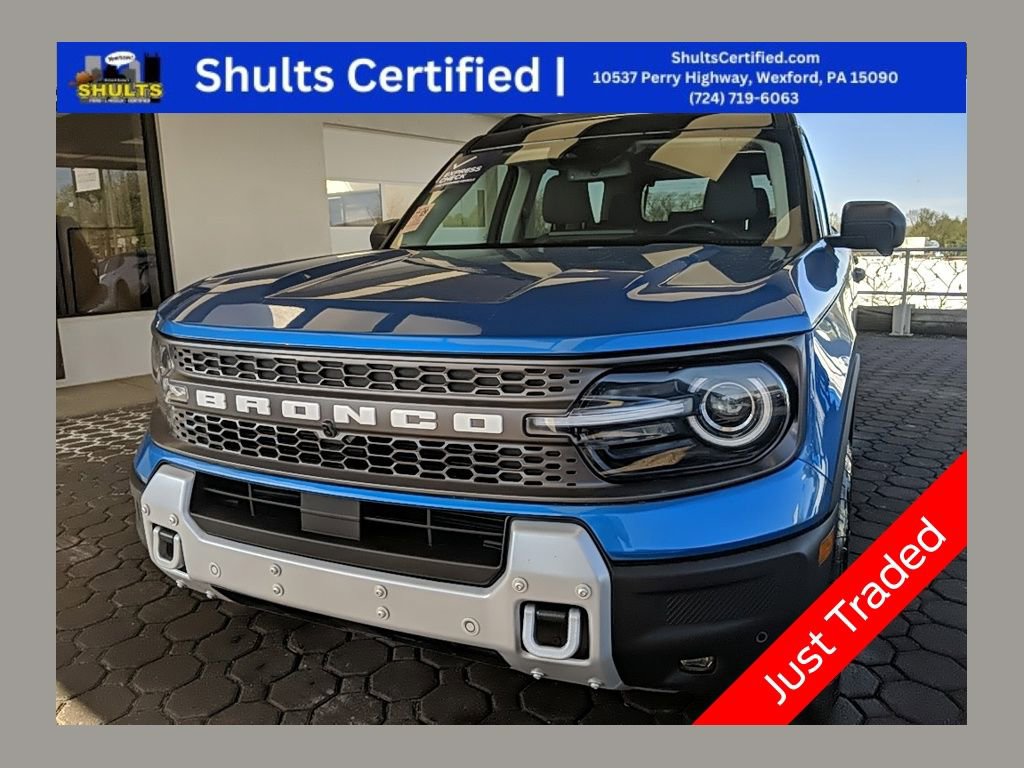 Certified 2025 Ford Bronco Sport Badlands w/ Badlands Tech Package AWD/4WD image 1