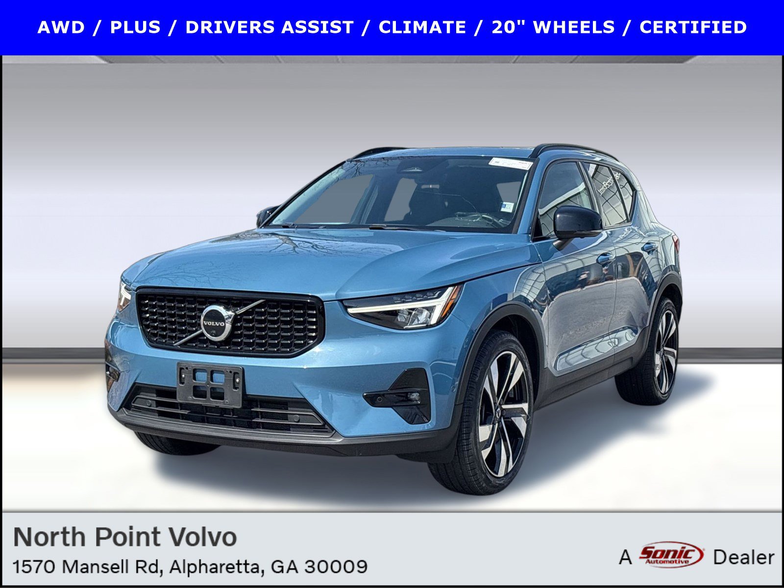 Certified 2023 Volvo XC40 B5 Plus w/ Driver Assist Package image 1