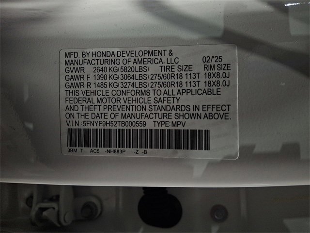 New 2026 Honda Passport TrailSport image 11