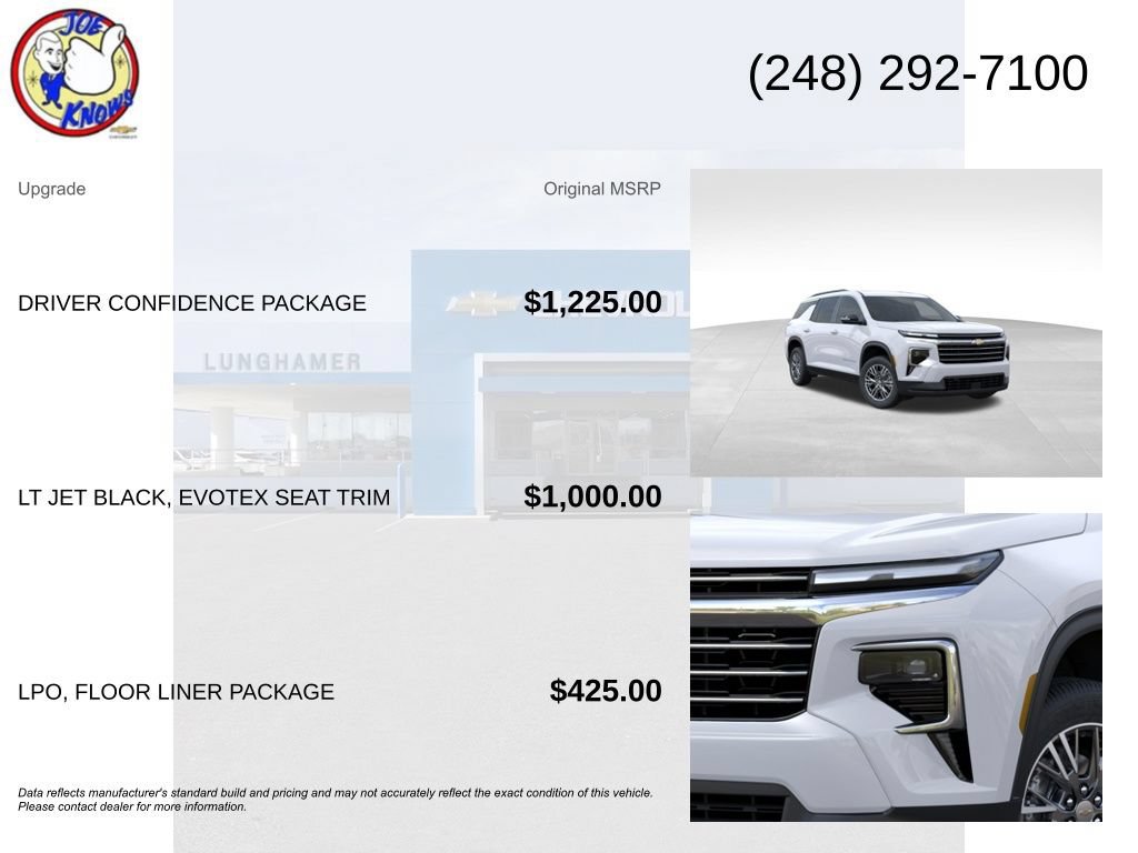 New 2026 Chevrolet Traverse LT w/ Driver Confidence Package FWD image 5