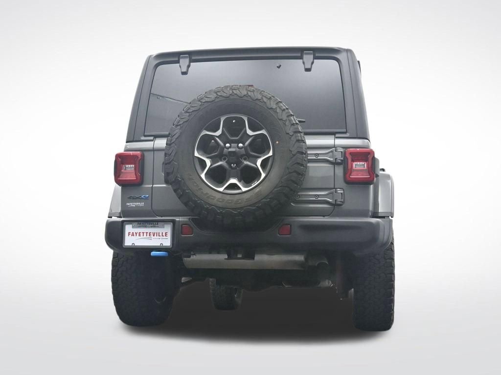 Used 2021 Jeep Wrangler Unlimited Rubicon 4xe w/ Steel Bumper Group AWD/4WD image 35