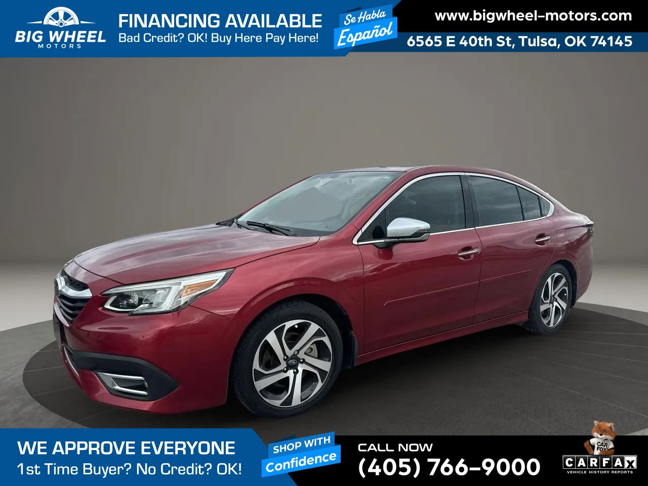 Used 2021 Subaru Legacy Touring XT AWD/4WD image 2