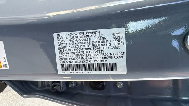 New 2026 Honda Passport RTL image 32