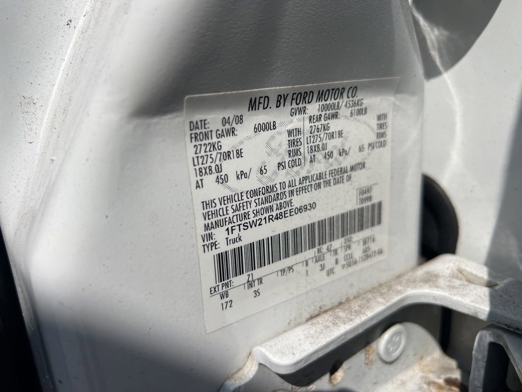 Used 2008 Ford F250 4x4 Crew Cab Super Duty image 14