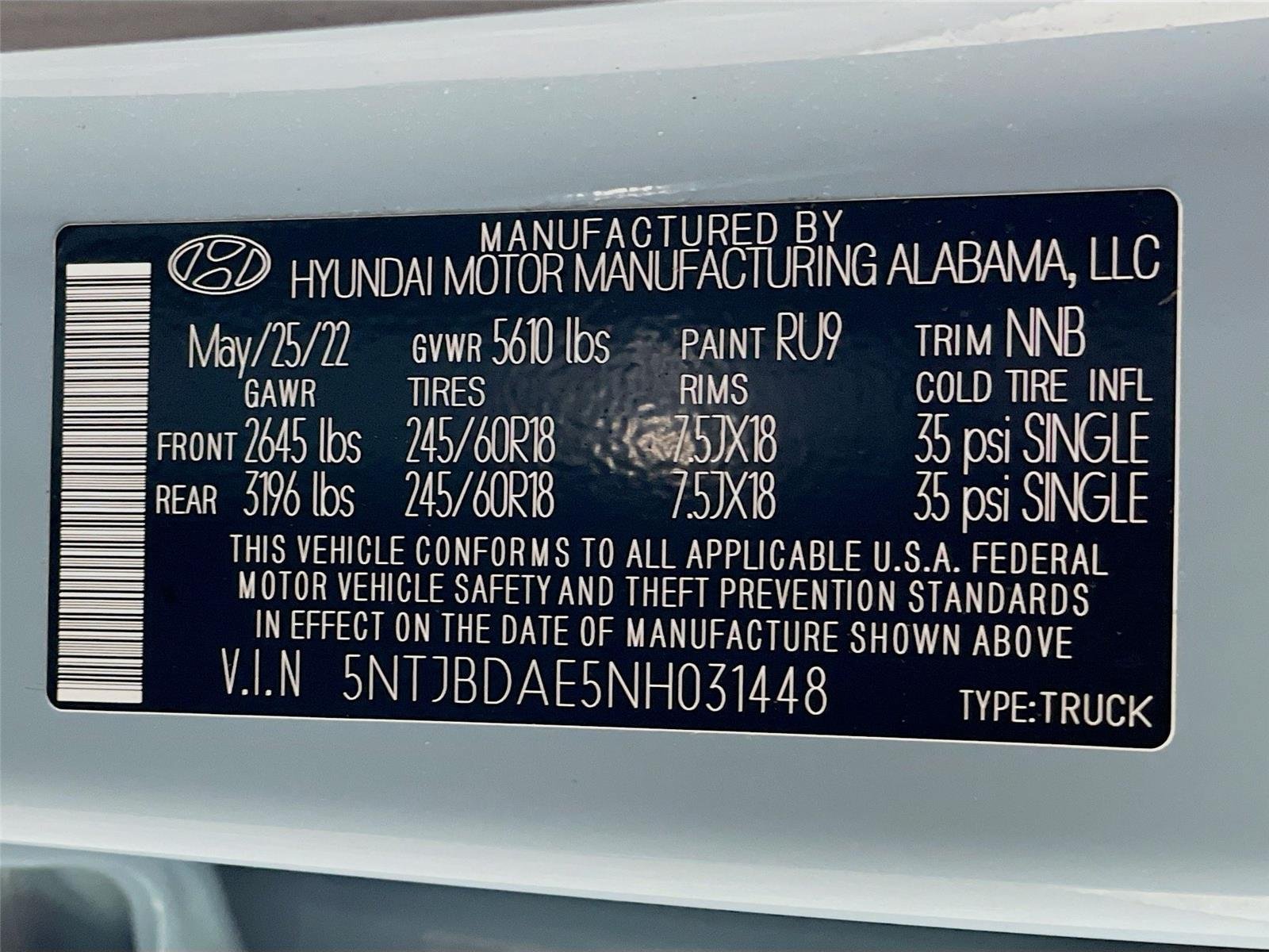 Certified 2022 Hyundai Santa Cruz SEL AWD/4WD image 34