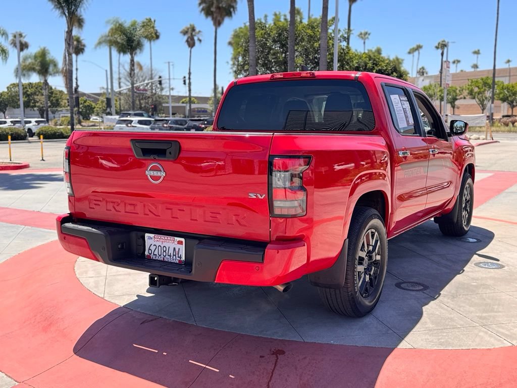 Certified 2023 Nissan Frontier SV w/ Technology Package RWD image 8
