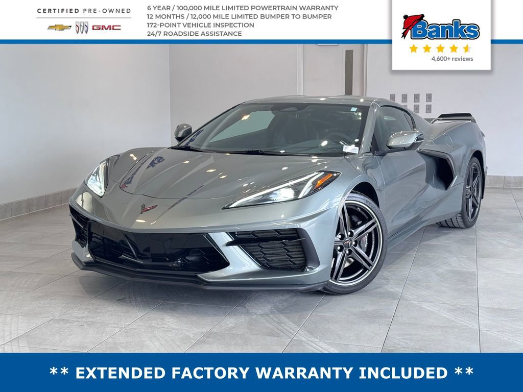 Certified 2024 Chevrolet Corvette Stingray Coupe w/ Z51 Performance Package