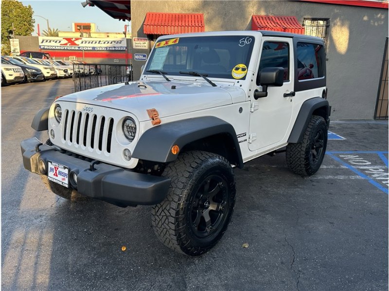 Used 2017 Jeep Wrangler Sport w/ Quick Order Package 24S AWD/4WD image 3